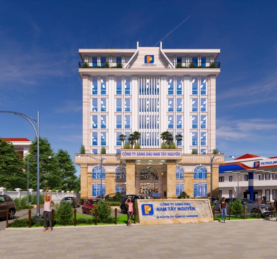 Trụ sở làm việc Công ty Xăng dầu Nam Tây Nguyên